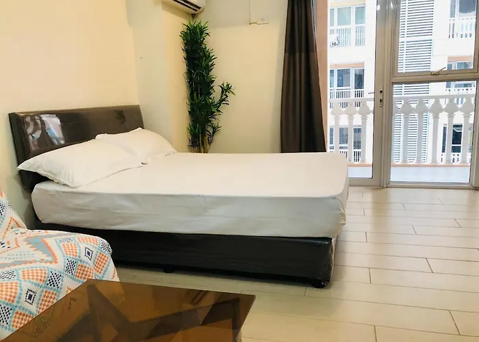 Charming 1br With Balcony Near Venice Mall&bgc *